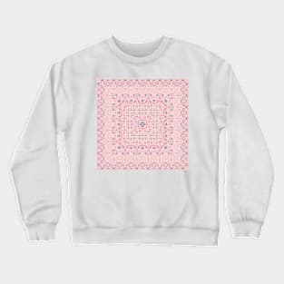 Arabic ornate square pattern Crewneck Sweatshirt